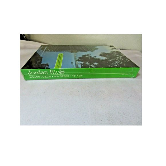 550pc Jordan River Puzzle Vintage 1990 SEALED Christian J. David Lang 18" x 24" - Picture 6 of 8